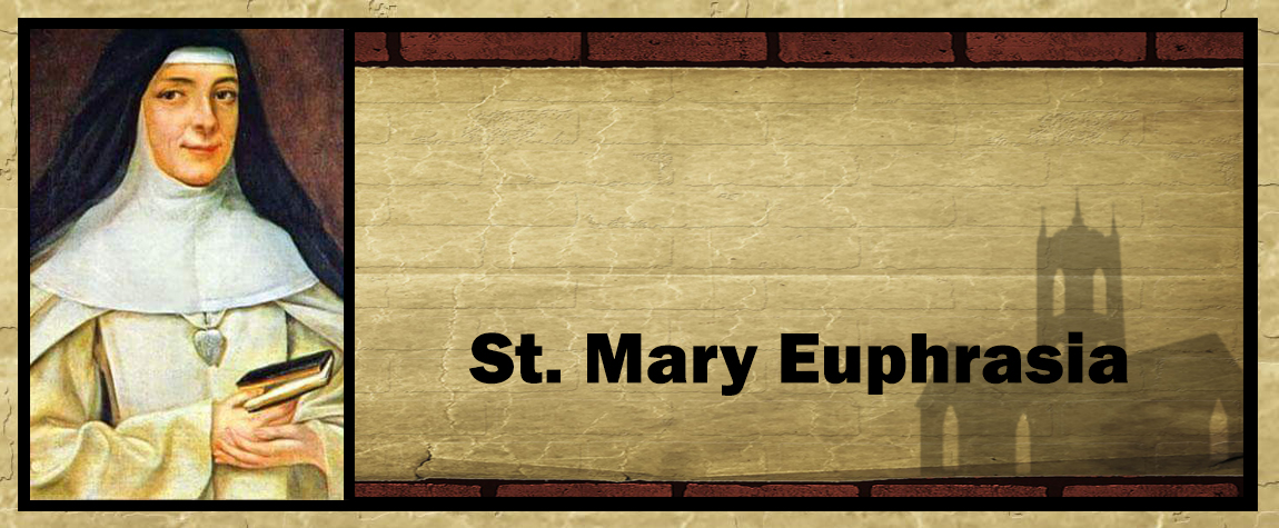 Foundress (1796 - 1868)<br /> Each person is of more value <br />than the whole world...